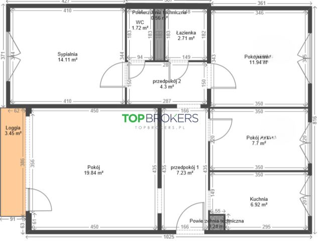 Mieszkanie 4-pokojowe Warszawa Bielany, ul. Kwitnąca. Zdjęcie 18