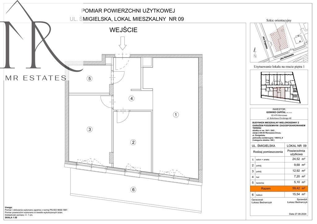 Mieszkanie 4-pokojowe Warszawa Ursus, ul. Śmigielska. Zdjęcie 7