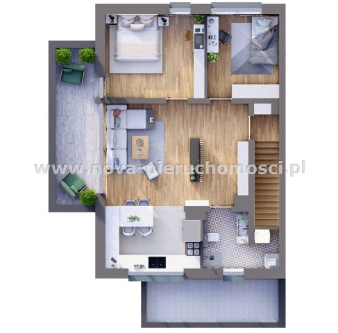 Mieszkanie 3-pokojowe Rybnik Zamysłów. Zdjęcie 12