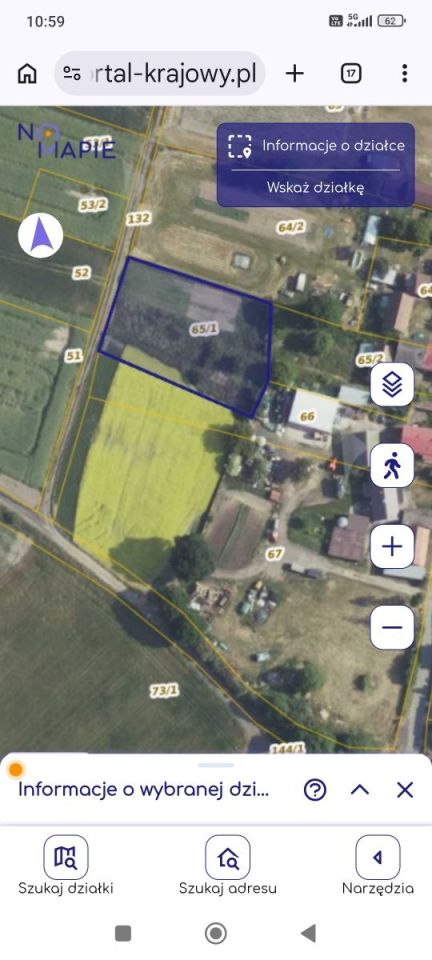 Działka budowlana Drożyna. Zdjęcie 1