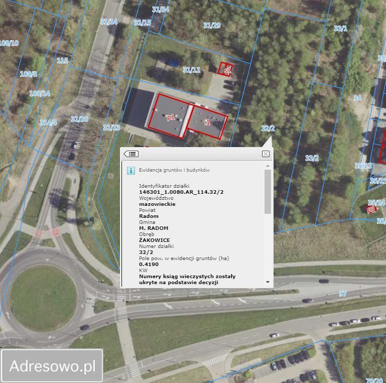 Działka inwestycyjna Radom Żakowice, ul. Anny Walentynowicz. Zdjęcie 2