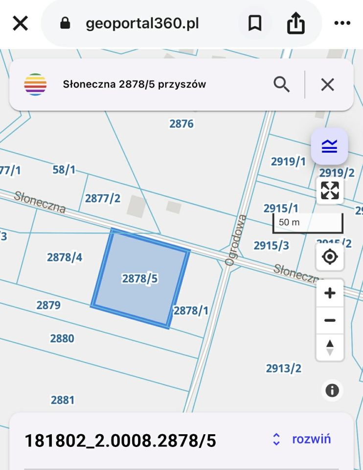 Działka budowlana Przyszów Zapuście, ul. Słonecznaa. Zdjęcie 2