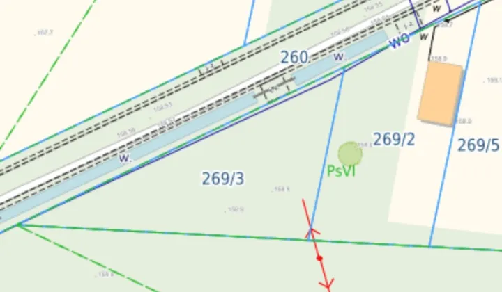 Działka budowlana Suszno, Orzechowa