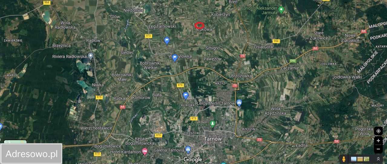 Działka budowlana Łukowa. Zdjęcie 5