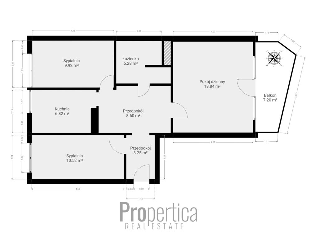 Mieszkanie 3-pokojowe Warszawa Praga-Południe, ul. Konrada Guderskiego. Zdjęcie 20