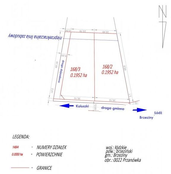 Działka budowlana Gaj. Zdjęcie 2