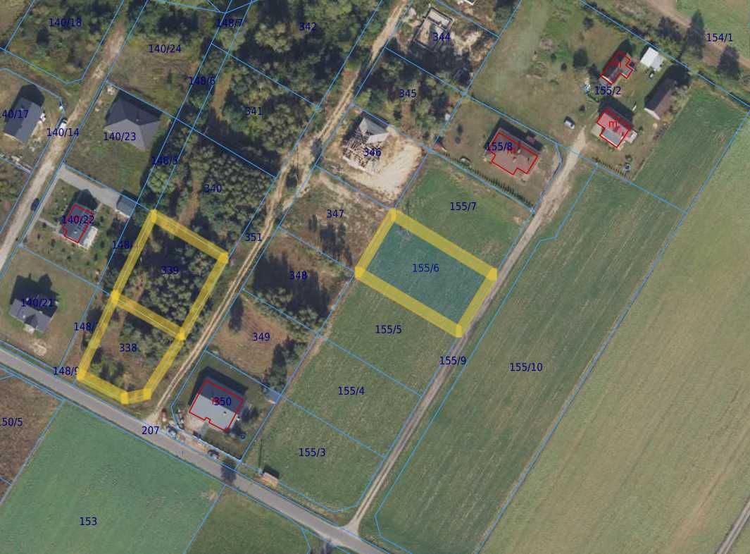 Działka budowlana Dobrzejewice Olszówka