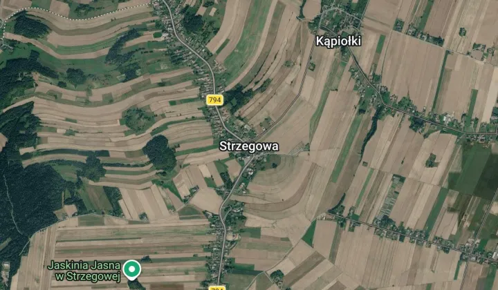 Działka rolna Strzegowa