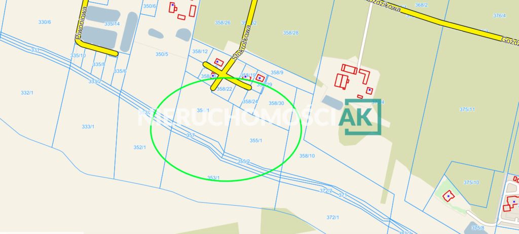 Działka Czmoniec, ul. Stokrotkowa. Zdjęcie 4