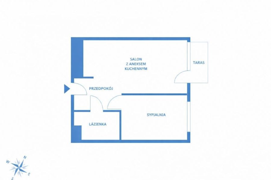 Mieszkanie 2-pokojowe Gdańsk Wrzeszcz. Zdjęcie 8