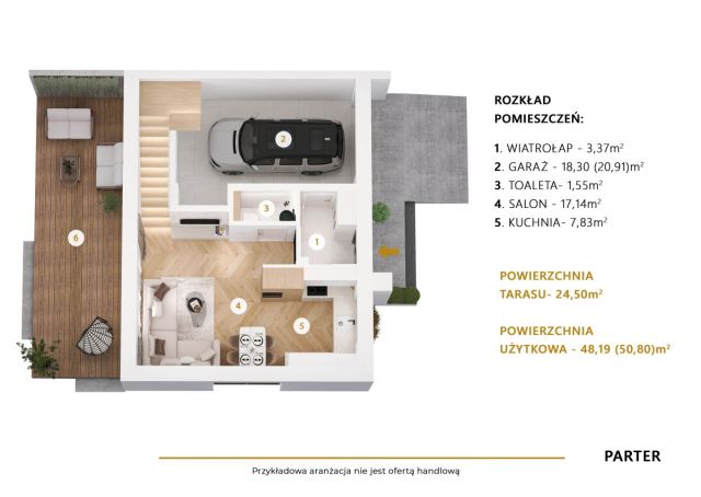 bliźniak, 4 pokoje Stalowa Wola. Zdjęcie 12