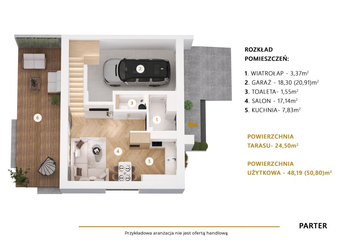 bliźniak, 4 pokoje Stalowa Wola. Zdjęcie 12
