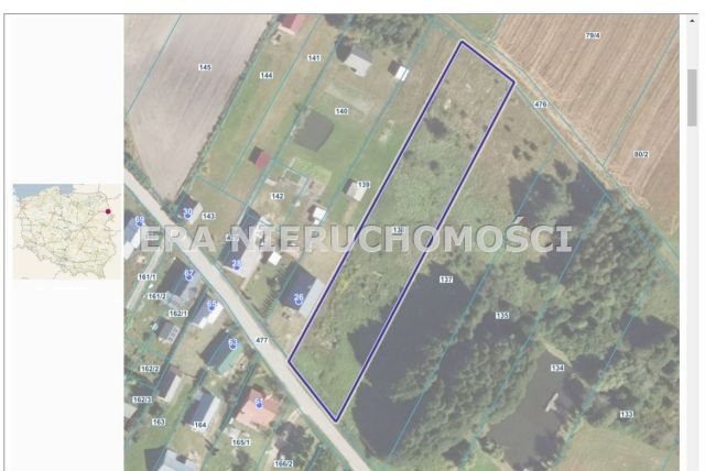 Działka budowlana Waliły. Zdjęcie 5