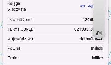 Działka rolna Wrocławice