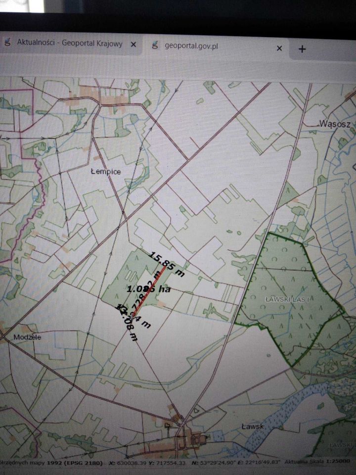 Działka leśna Kramkówka Duża. Zdjęcie 7