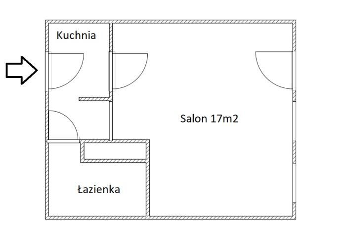 Mieszkanie 1-pokojowe Kraków Olsza, ul. Tadeusza Kantora. Zdjęcie 5
