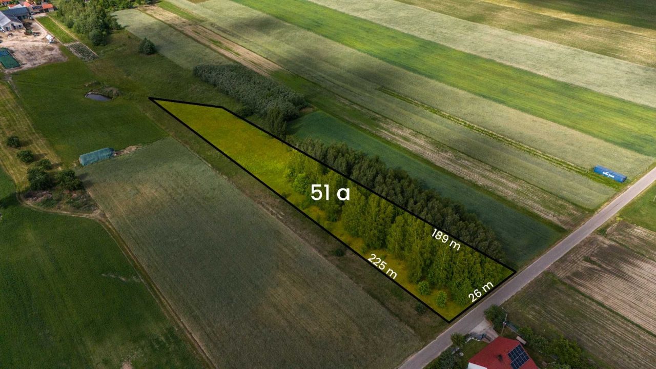 Działka budowlana Okrzeja. Zdjęcie 2