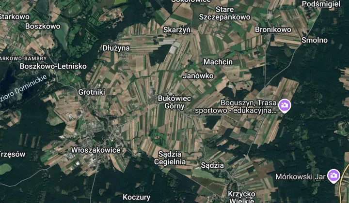 Działka budowlana Bukówiec Górny Mały Koniec, ul. Czesława Gębaczki