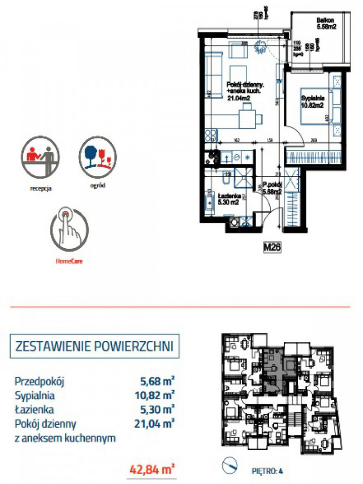 Mieszkanie 2-pokojowe Katowice Piotrowice, Zabłockiego. Zdjęcie 3
