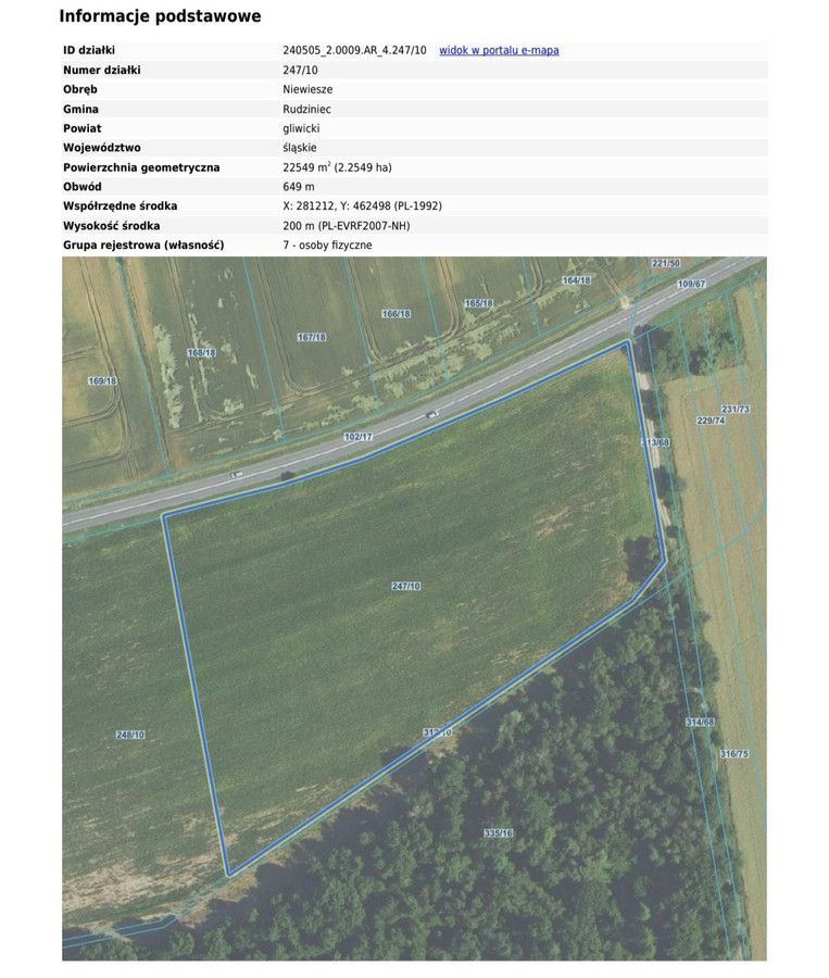 Działka inwestycyjna Niewiesze. Zdjęcie 4