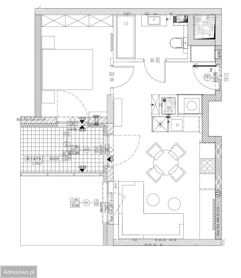 Mieszkanie 2-pokojowe Warszawa Gocław, ul. Motorowa. Zdjęcie 10
