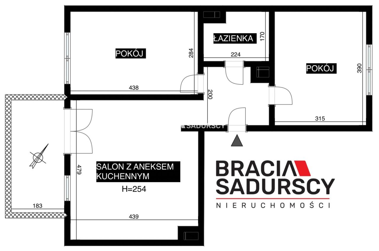 Mieszkanie 3-pokojowe Kraków Swoszowice, ul. Macieja Dębskiego. Zdjęcie 38