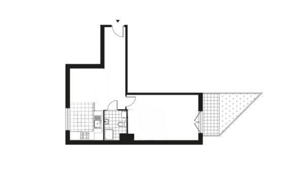 Mieszkanie 2-pokojowe Kraków Mistrzejowice, os. Piastów. Zdjęcie 12