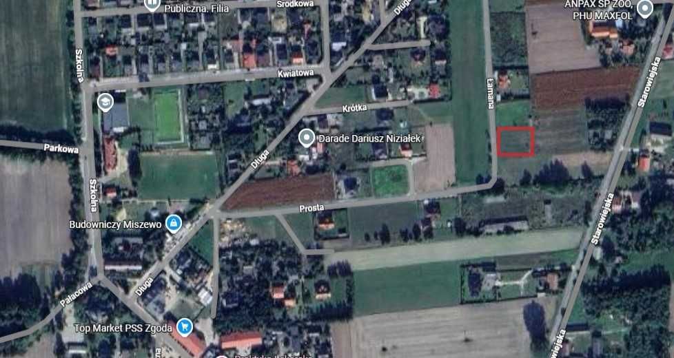 Działka budowlana Miszewo Murowane, ul. Łamana. Zdjęcie 2