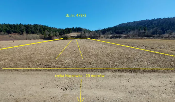 Działka budowlana Zahoczewie Podskała