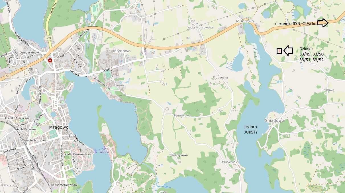 Działka budowlana Muntowo. Zdjęcie 4