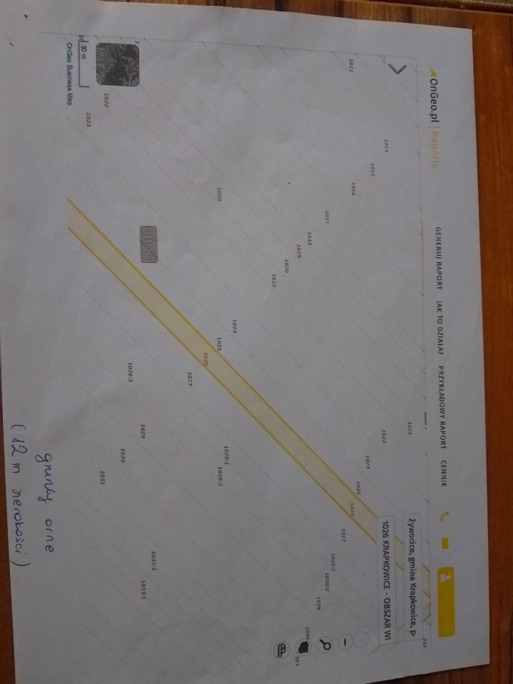 Działka rolna Żywocice, Kozielska. Zdjęcie 1