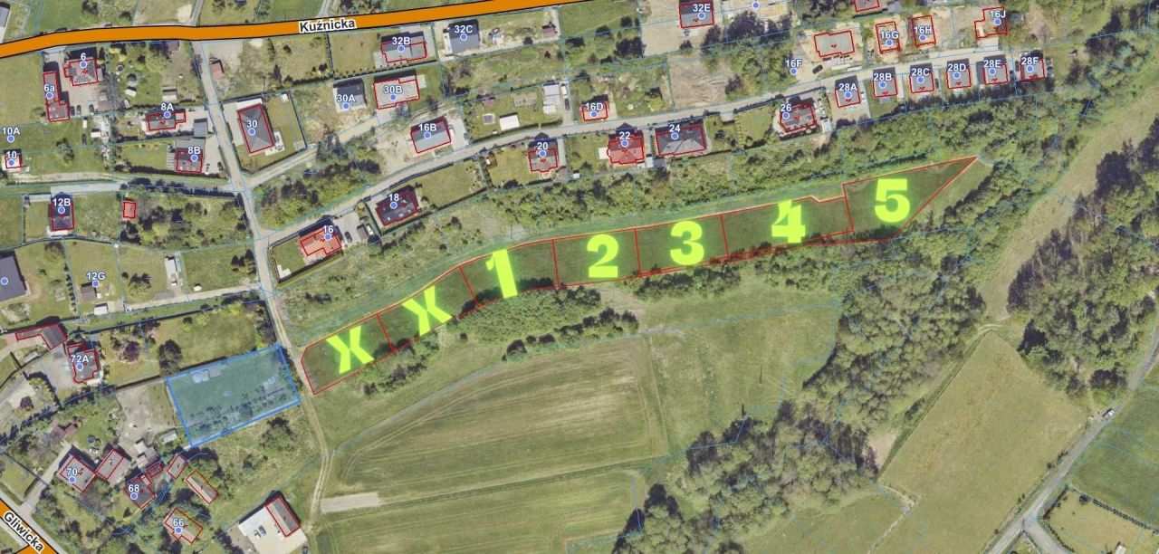 Działka budowlana Mikołów Goj, ul. Kuźnicka. Zdjęcie 4