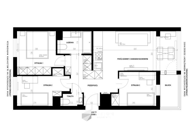 Mieszkanie 4-pokojowe Warszawa Ursynów, al. Komisji Edukacji Narodowej. Zdjęcie 28