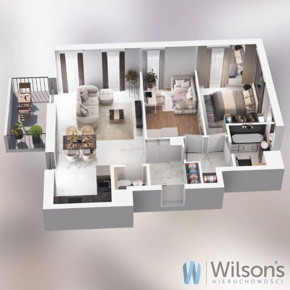 Mieszkanie 3-pokojowe Piastów. Zdjęcie 2