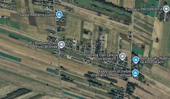 Działka budowlana Dominów, ul. Błękitna