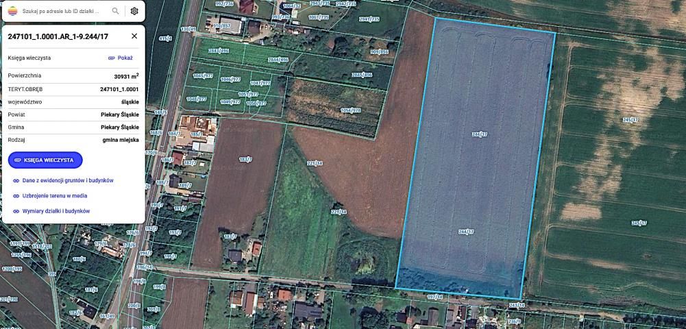 Działka budowlana Piekary Śląskie Kozłowa Góra, ul. Pod Gajem. Zdjęcie 7