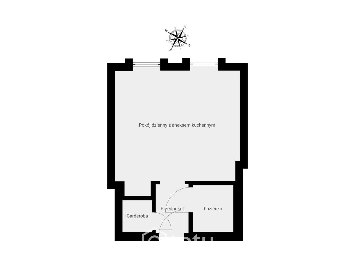 Mieszkanie 1-pokojowe Warszawa Praga-Południe, ul. Tadeusza Sygietyńskiego. Zdjęcie 13