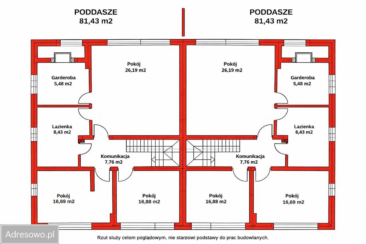 bliźniak, 4 pokoje Dywity, ul. Radosna. Zdjęcie 3