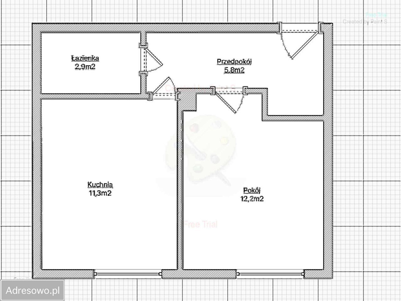 Mieszkanie 1-pokojowe Warszawa Grochów, ul. Wiatraczna. Zdjęcie 11