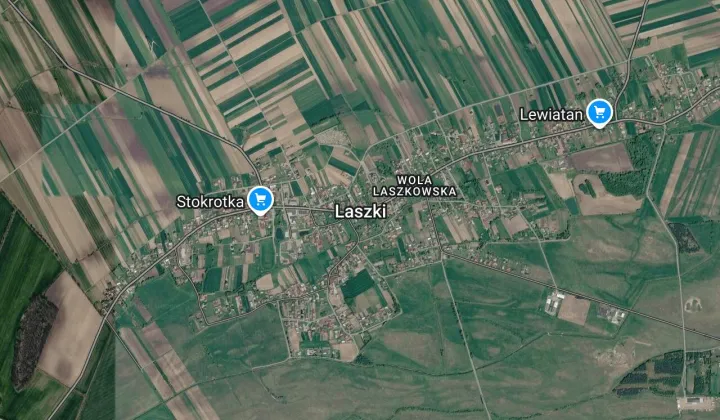 Działka rolna Laszki