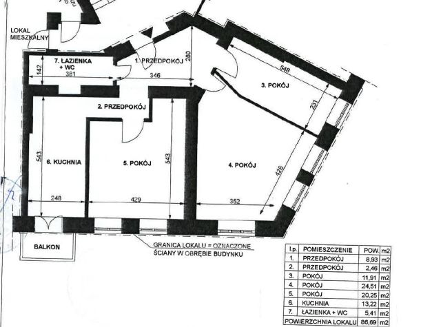 Mieszkanie 3-pokojowe Wrocław Śródmieście, ul. Księcia Witolda. Zdjęcie 17