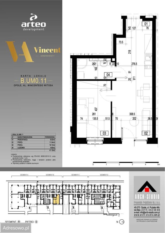 Lokal Opole Stare Miasto, ul. Szałwiowa