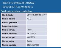 Działka rolno-budowlana Kuczów, ul. Polna. Zdjęcie 3