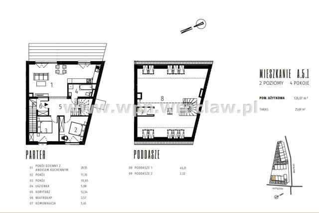 Mieszkanie 5-pokojowe Wrocław Krzyki. Zdjęcie 11