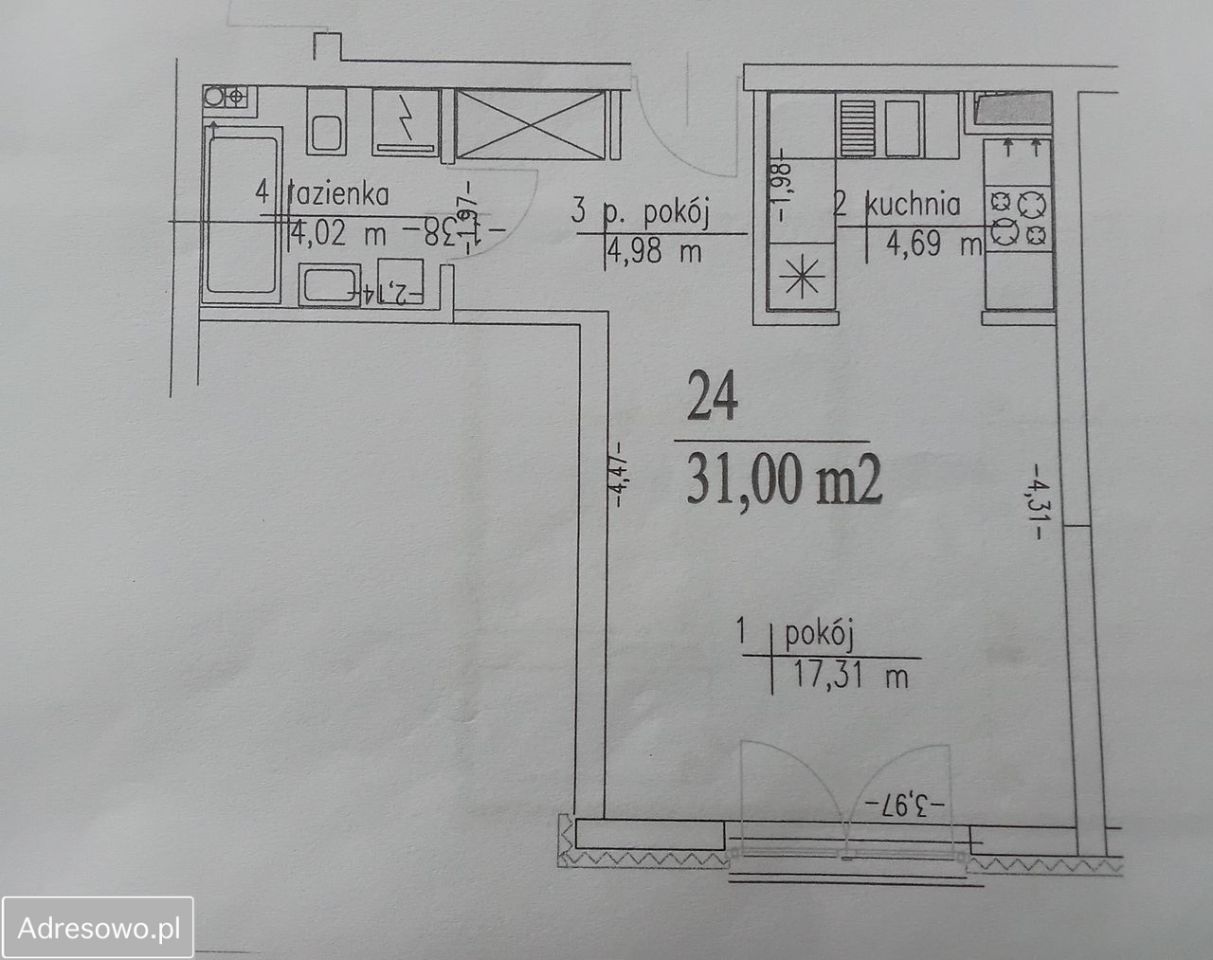 Mieszkanie 1-pokojowe Warszawa Grochów, ul. Boremlowska. Zdjęcie 6