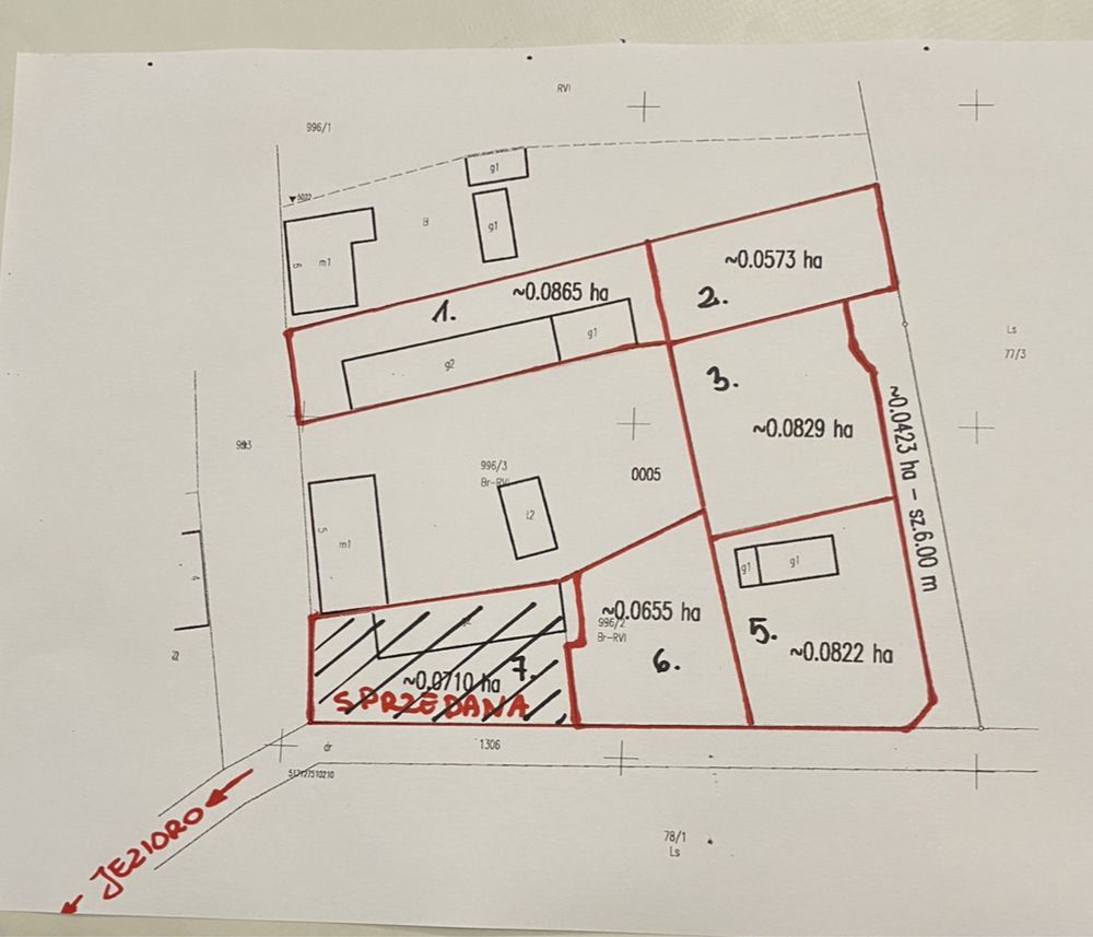 Działka budowlana Kuligowo. Zdjęcie 2