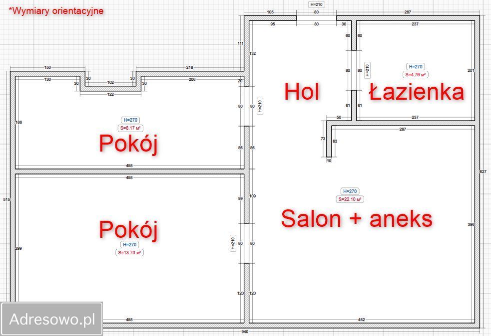 Mieszkanie 3-pokojowe Wrocław Jerzmanowo, ul. Anny Jasińskiej. Zdjęcie 16
