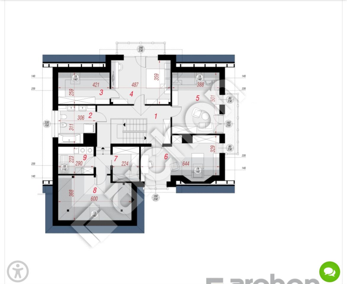dom wolnostojący, 4 pokoje Lubin. Zdjęcie 4