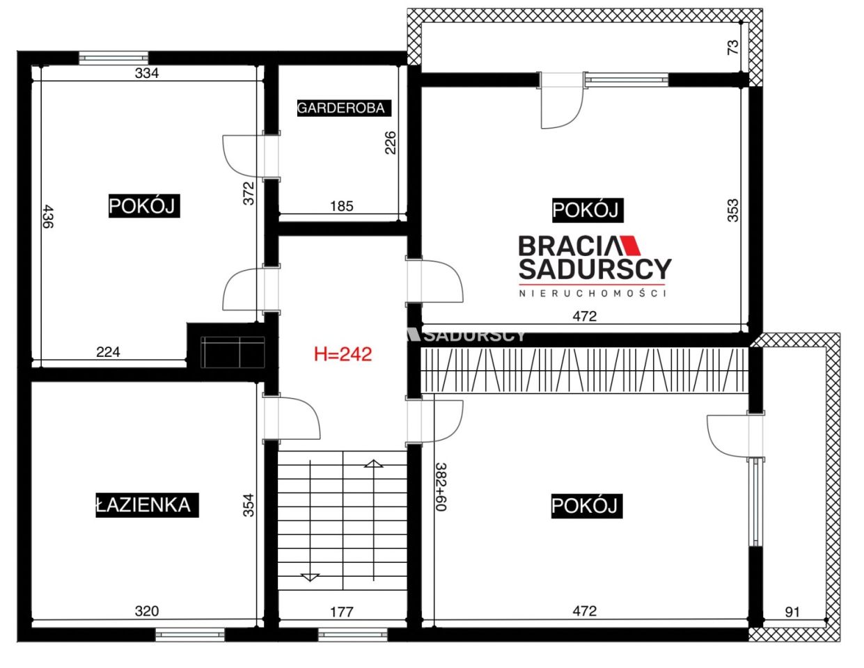 dom wolnostojący, 5 pokoi Marcyporęba, ul. św. Marcina. Zdjęcie 3