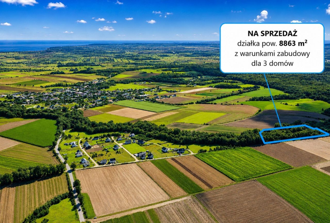 Działka budowlana Werblinia, ul. Leśna. Zdjęcie 2